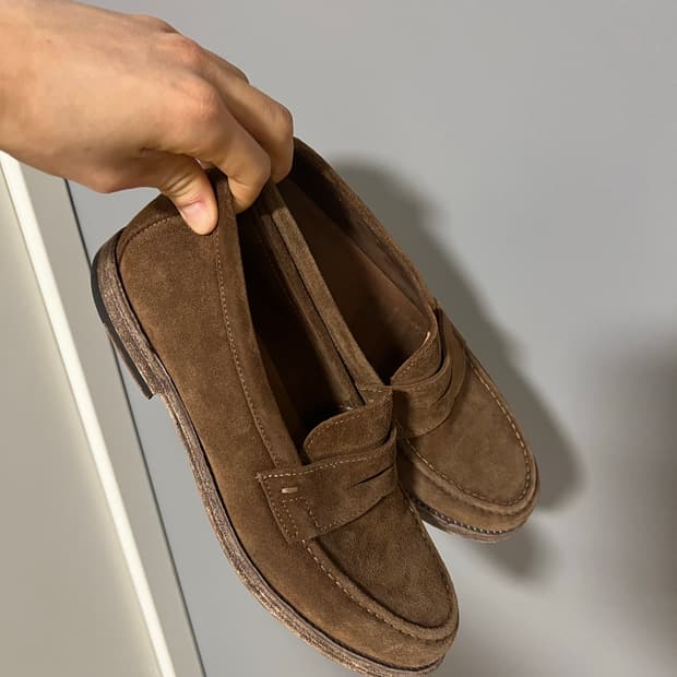 그라더스 01 로퍼 구두 스웨이드 250 (40)