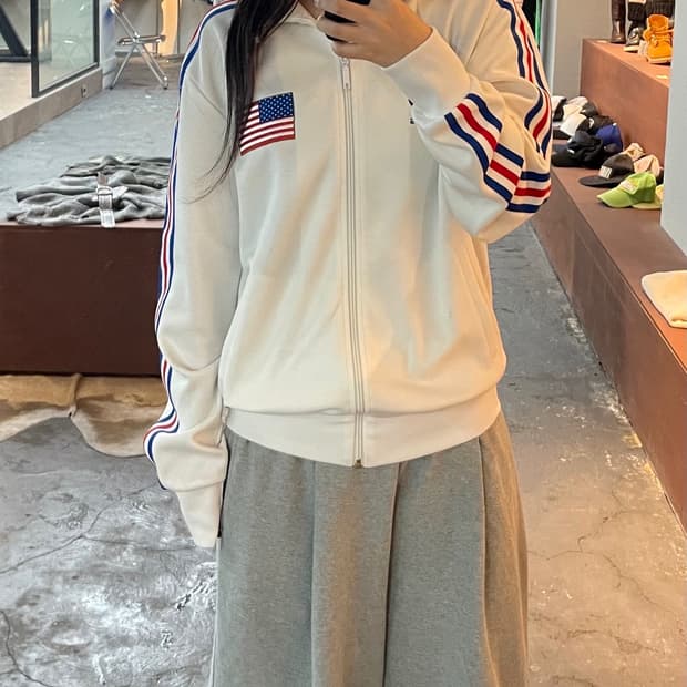 아디다스 USA 성조기 트랙탑 져지 H532