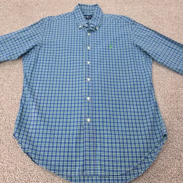 랄프로렌 남성 체크 셔츠 100~105