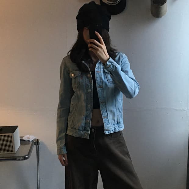 리바이스 포켓 데님자켓