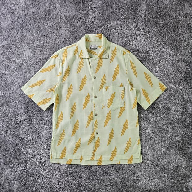 [무료배송] ACNE STUDIOS 패턴 반팔 셔츠