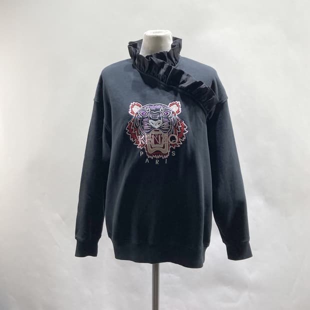 겐조 프릴 타이거맨투맨 정품 여성 XS