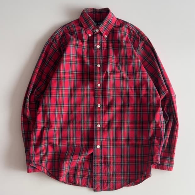 폴로 랄프로렌 타탄체크 셔츠