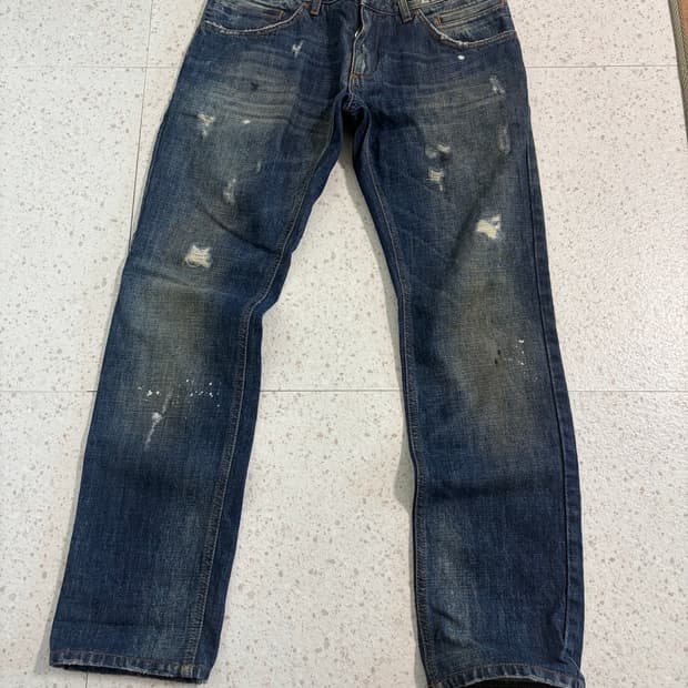 Dolce & Gabbana 2000s Distressed Denim