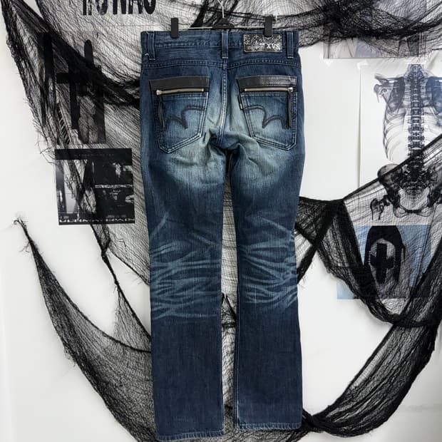 Edwin back pocket detail jeans