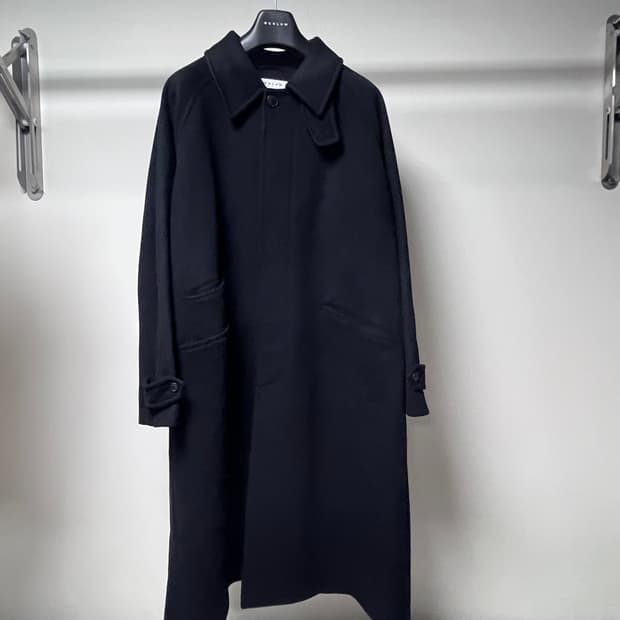 비슬로우 캐시미어 발마칸 블랙