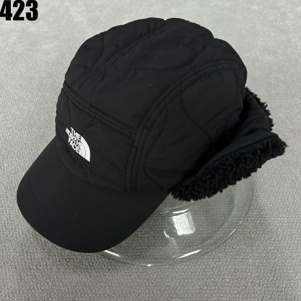 노스페이스 군밤 캡 모자 블랙