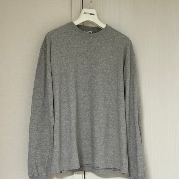 오라리 심리스 롱슬리브 그레이 3 사이즈