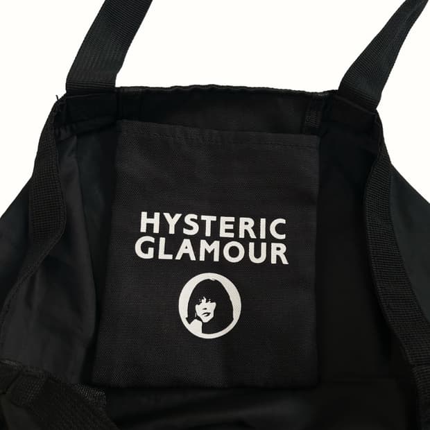 os)hysteric glamour 히스테릭 글래머 나일론 에코백 블랙