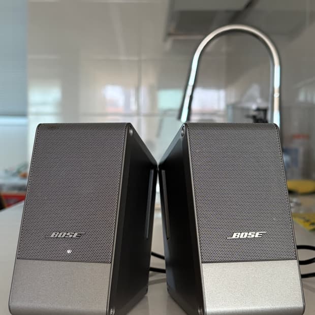BOSE 보스 Music Mornitor M2 실버 풀세트 