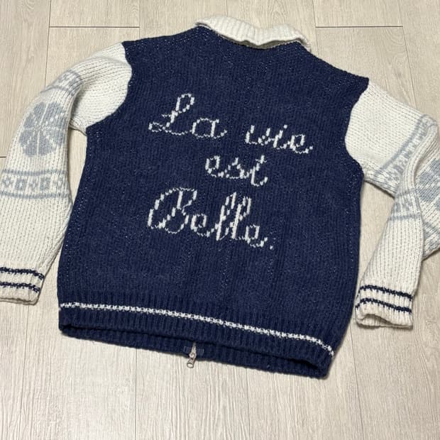 COWICHAN KNIT ZIP UP CARDIGAN