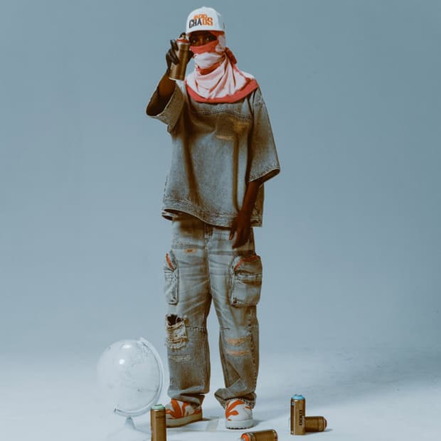 PDF 게릴라 카고 데님 팬츠