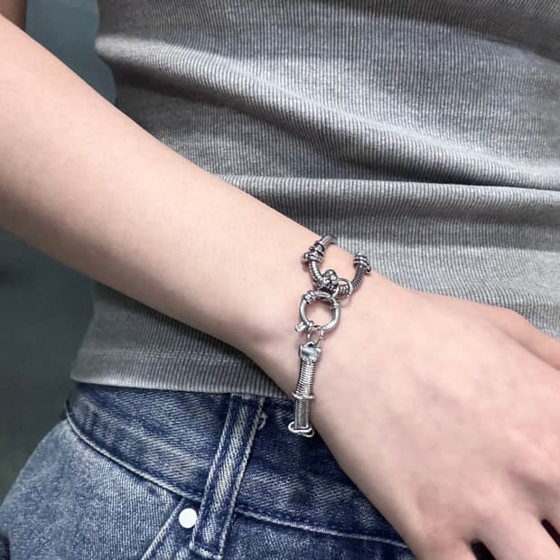 Pipe Buckle Bracelet