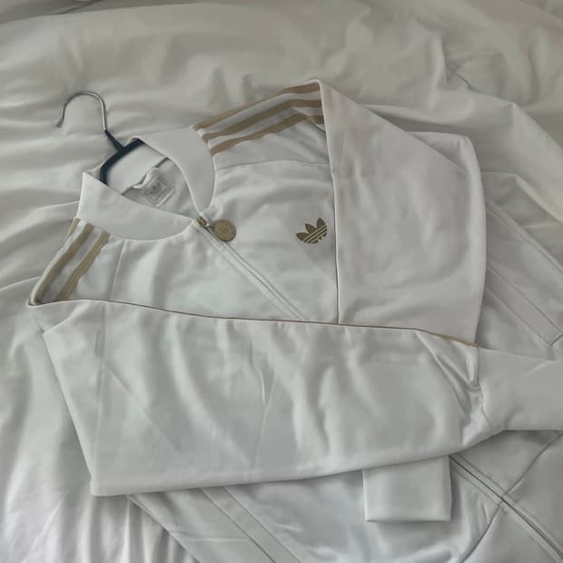 아디다스 오리지널 져지 흰골