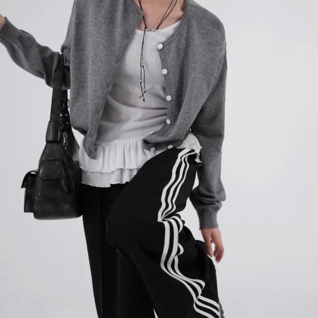 바스 트랙팬츠 블랙