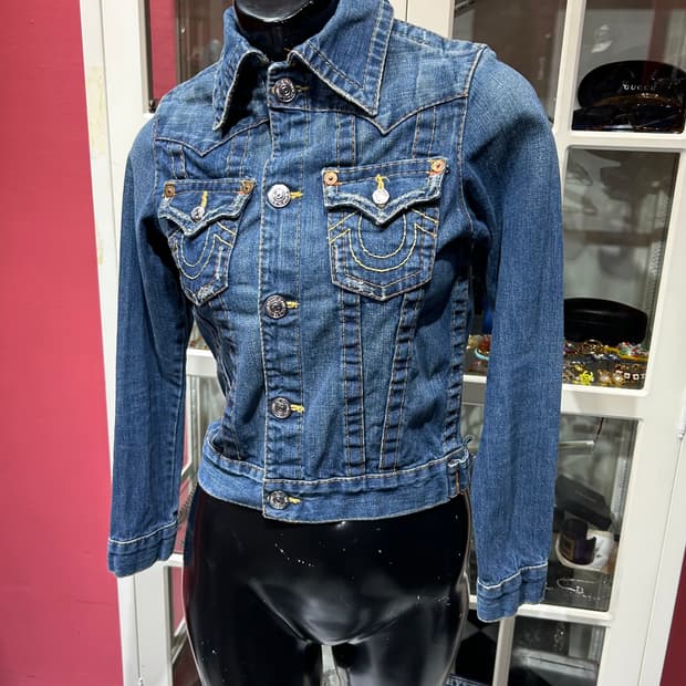 true religion denim jacket 트루릴리전 데님 자켓