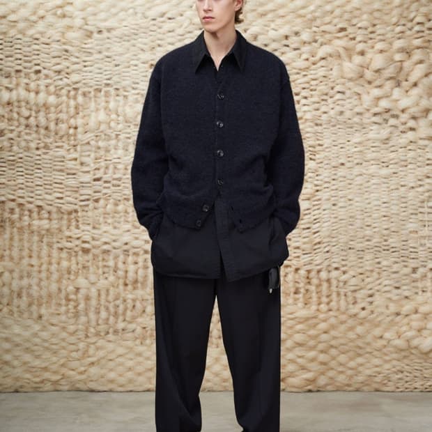 M)르메르 20FW 오버사이즈드 가디건 블랙