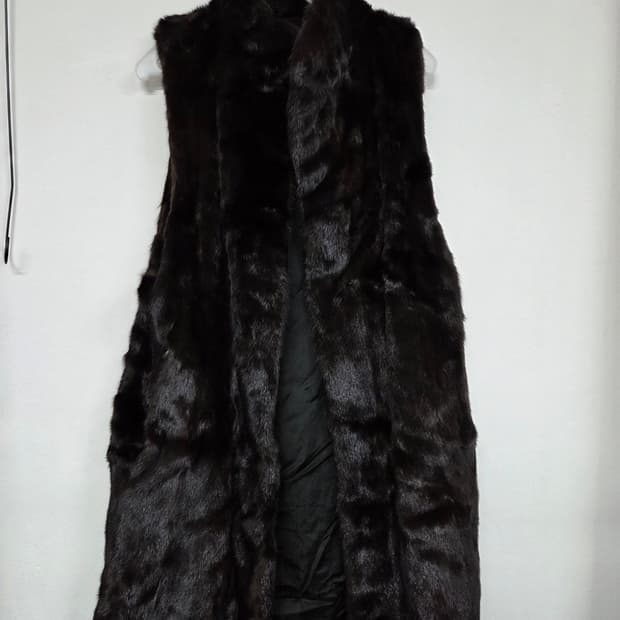 진도 풀스킨 밍크 베스트