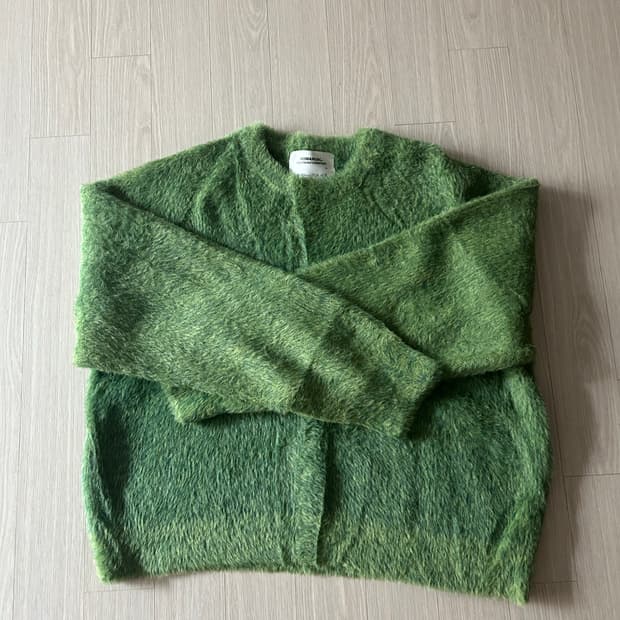 노매뉴얼 앙고라니트 그린