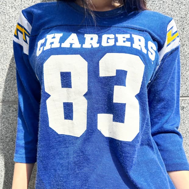 80s nfl chargers 풋볼 져지