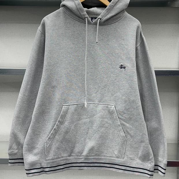 (L)스투시 자수 후드-M1541