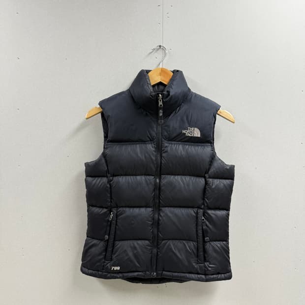 여성 S / 노스페이스 눕시 패딩 조끼 700 블랙