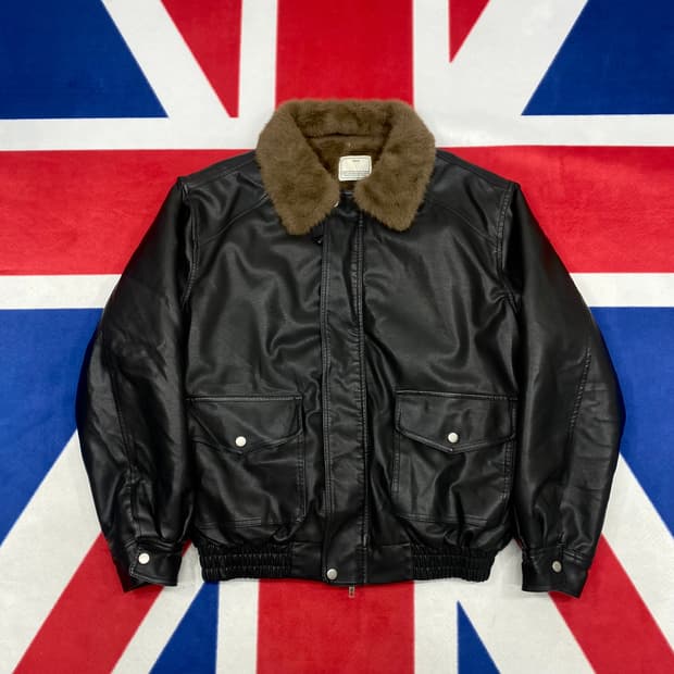 Mole 레더 무스탕자켓 FREE