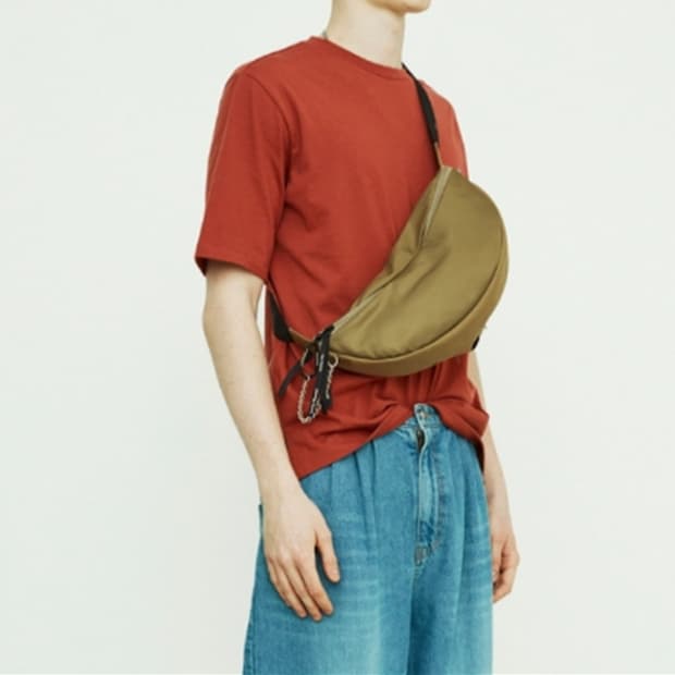 럭키마르쉐 여행 일상 힙색 슬링백 가방 중대형 훌륭 사랑봉봉