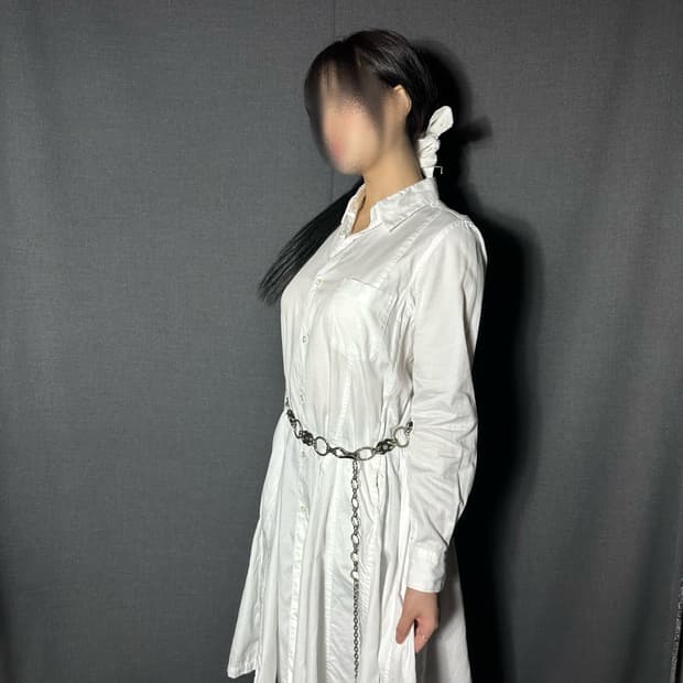 꼼데가르송 셔츠롱원피스