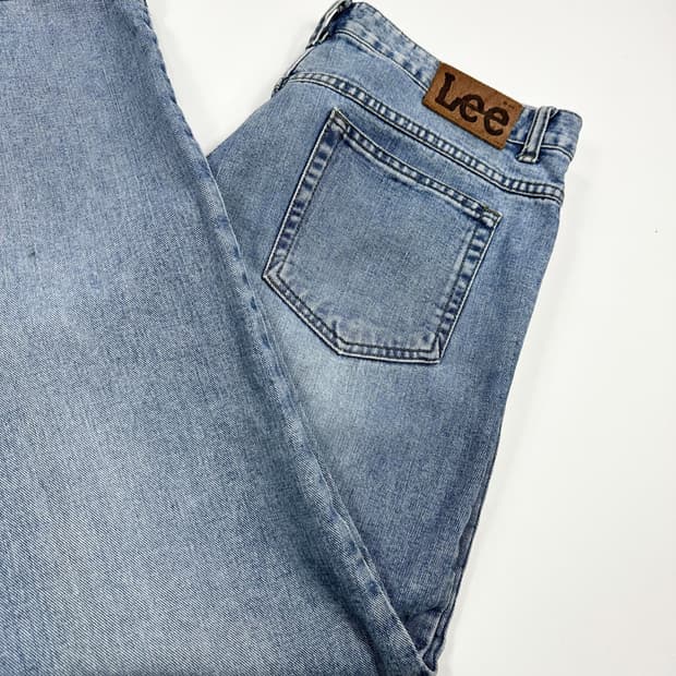 Lee (리) 레트로 스트레이트 데님팬츠 (36인치)