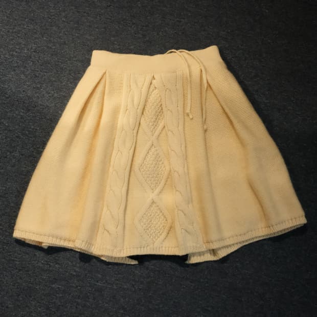 빔즈보이 울 헤비 스커트