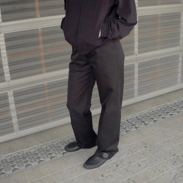 머듈 라운지 팬츠 블랙 2