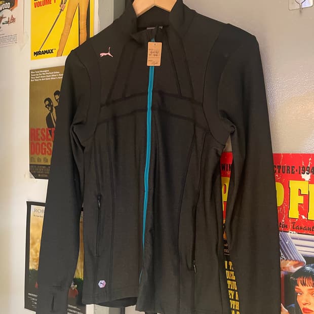 푸마 핑거홀 트랙 집업자켓