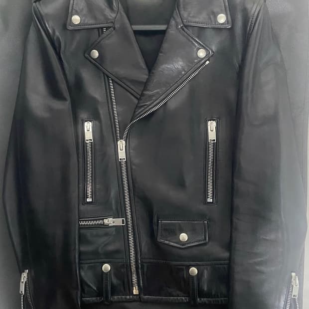 [46] 생로랑 FW14 L01 에디 슬리먼 시즌 레더자켓 판매합니다