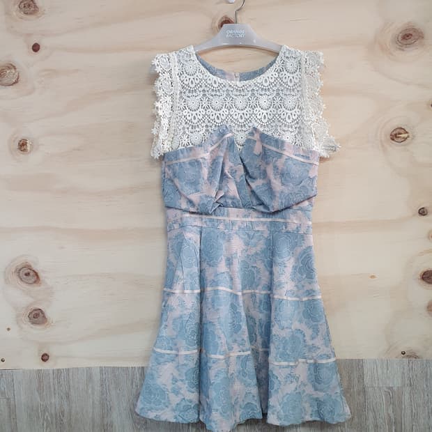 107) 시스루 포인트 원피스