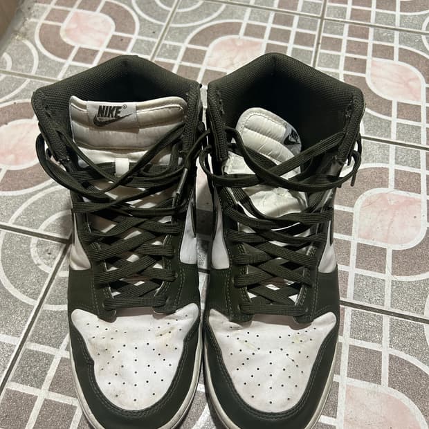 [295]나이키 덩크 하이 레트로 챔피언십 카키