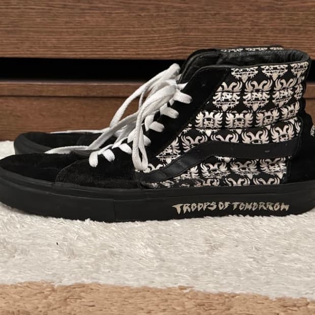 반스 슈프림 네이버후드 콜라보 스케이트하이