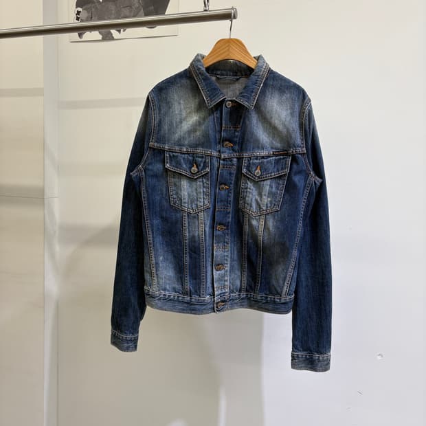 NUDIEJEANS (Made in Italy) 데님자켓