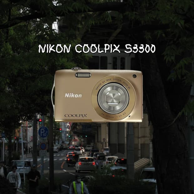 니콘 쿨픽스 S3300 빈티지디카 디지털카메라