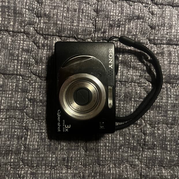 소니 사이버샷 디지털카메라 DSC w1