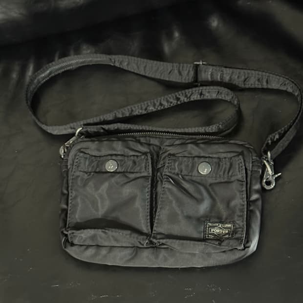 [요시다포터] Porter 탱커 미니 크로스백 블랙