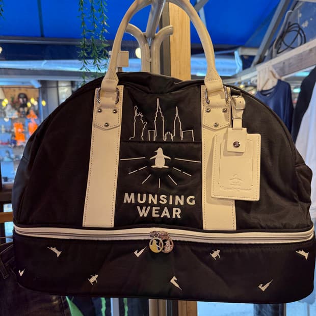 먼싱웨어 골프 트래블 보스턴백