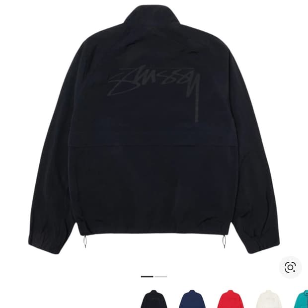 스투시 웜업 자켓