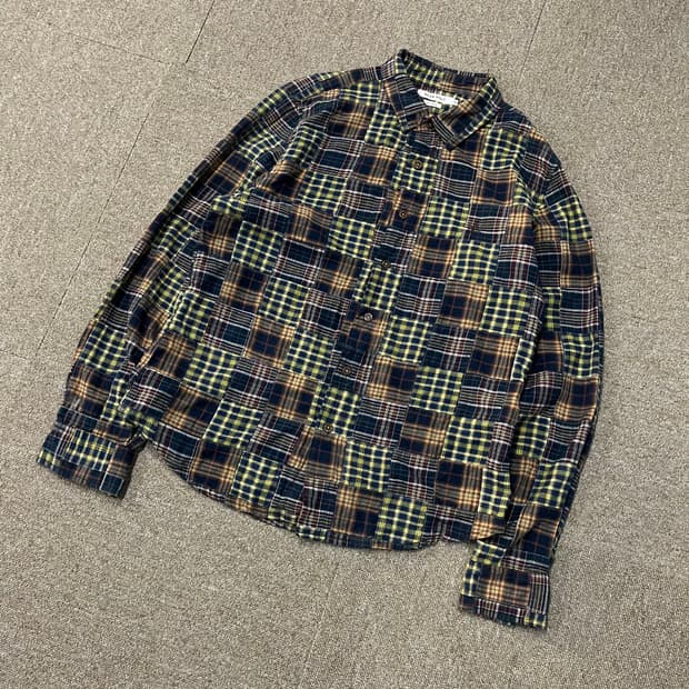  빈폴 패치워크 셔츠