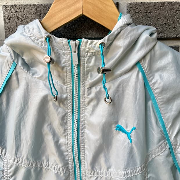 Puma 퓨마 블루 로고 재킷 