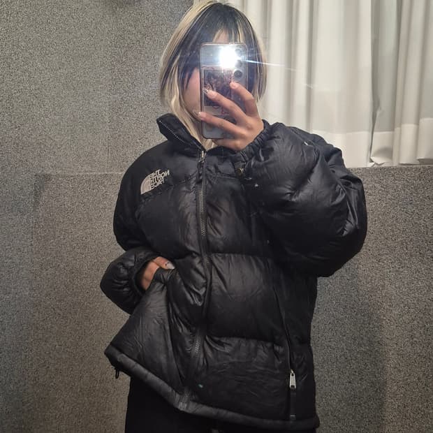 THE NORTH FACE BLACK NUTPSE PADDING 