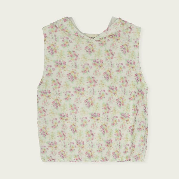 페스토 pesto floral hooded top candy 캔디