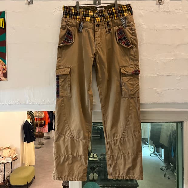 Nylaus 베이지 카고팬츠 82