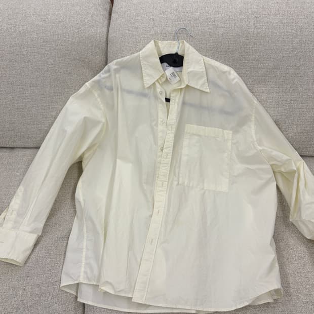 플라스틱프로덕트 셔츠 레몬색 M