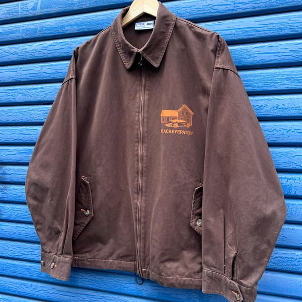 Black Eye Patch Brwon Jacket